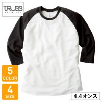 TRUSS（トラス）トライブレンドラグラン7分袖Tシャツ