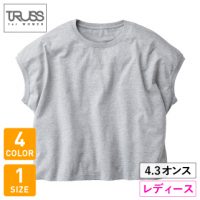 TRUSS（トラス）スリーブレスワイドTシャツ